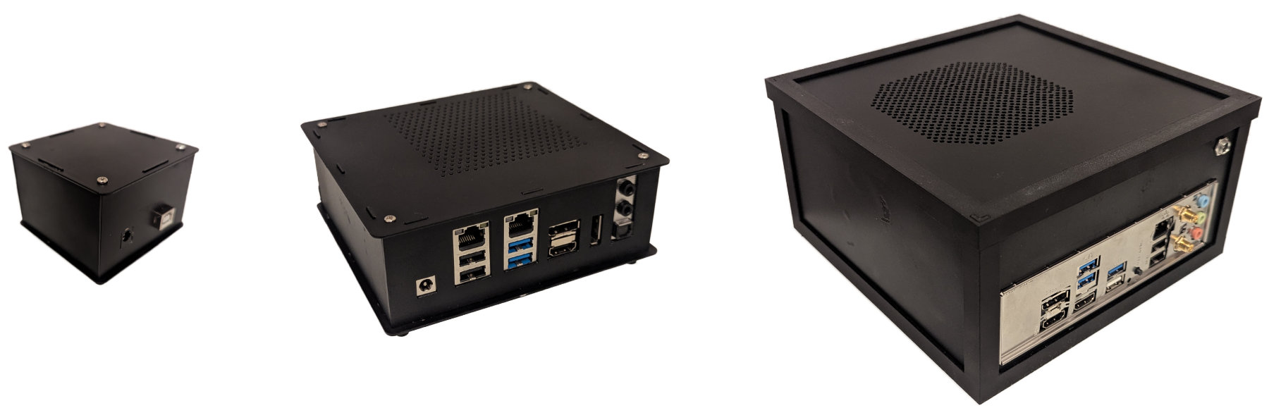 Finale Magnesiumgehäuse-Prototypen für Mikrocontroller-, SBC- und Mini-ITX-System